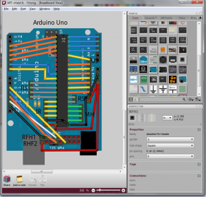 FritzingBreadboardView