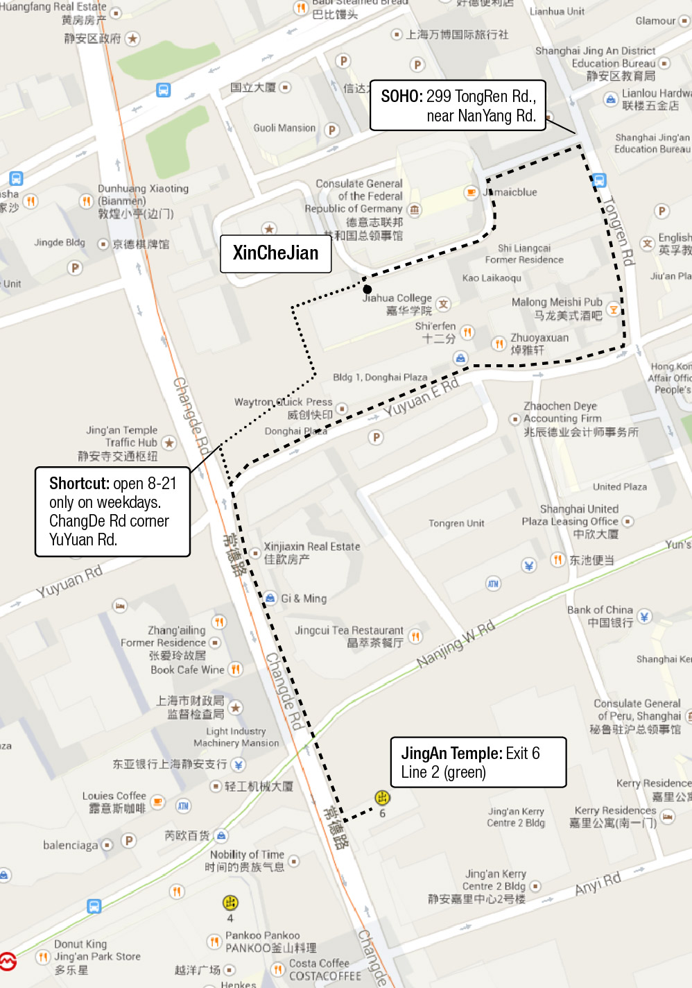 XCJ Map